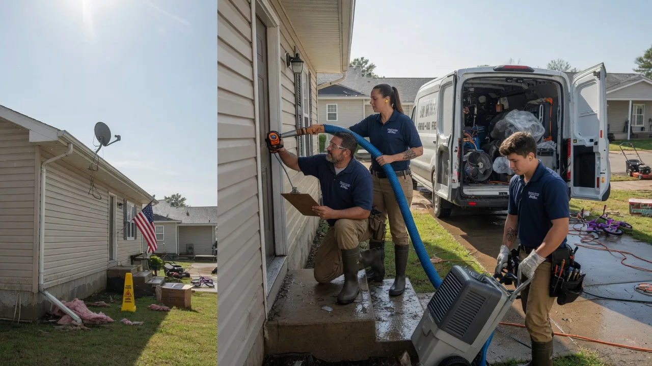 Ceiling Water Damage Restoration in Bassett, VA near me